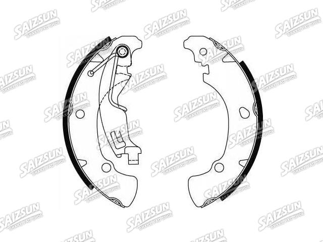 Zapata de freno Brake Shoe Set:77362449