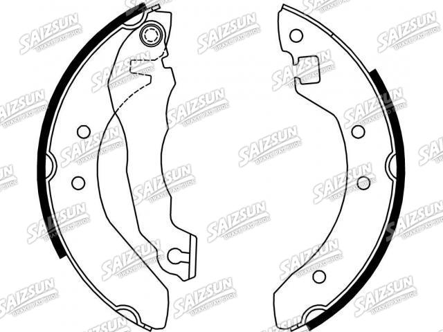 Zapata de freno Brake Shoe Set:GBS 90820