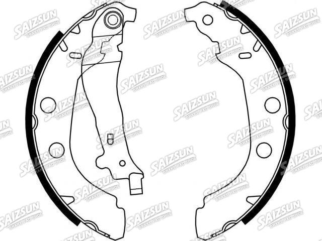 Zapata de freno Brake Shoe Set:4241.J4