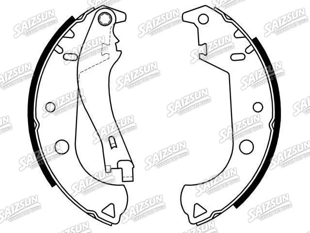 Zapata de freno Brake Shoe Set:7082149