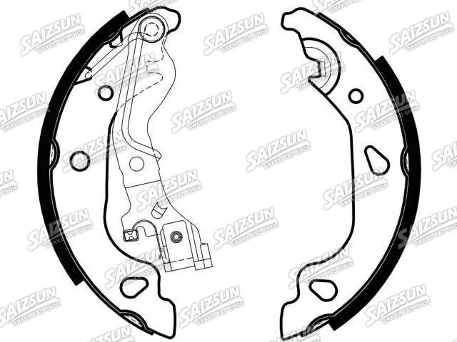Zapata de freno Brake Shoe Set:77362296