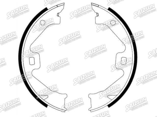 Zapata de freno Brake Shoe Set:SFS 100190