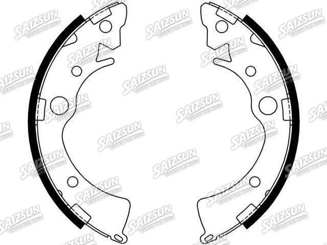 Zapata de freno Brake Shoe Set:43053-SR3-A00