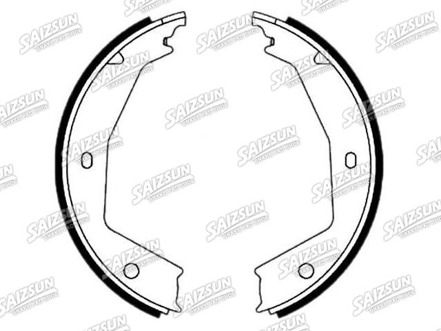 Zapata de freno Brake Shoe Set:4241.G7