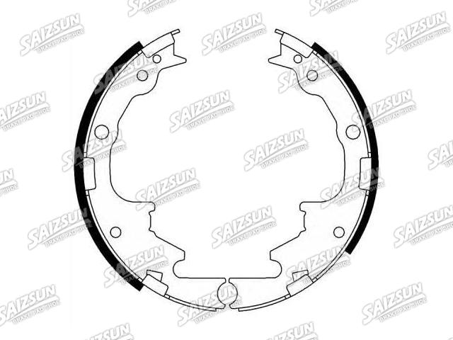 Zapata de freno Brake Shoe Set:05019536 AA