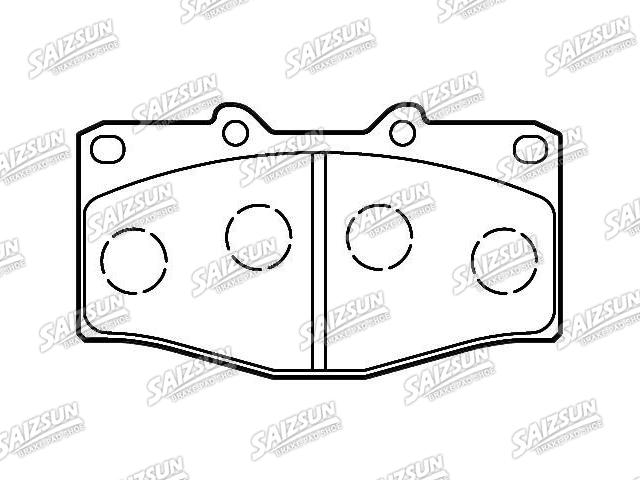 Pastillas de freno Brake Pad Set:04466-65010