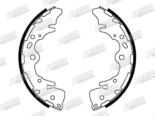 Zapata de freno Brake Shoe Set:58305-4AA20
