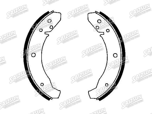Zapata de freno Brake Shoe Set:113 698 537