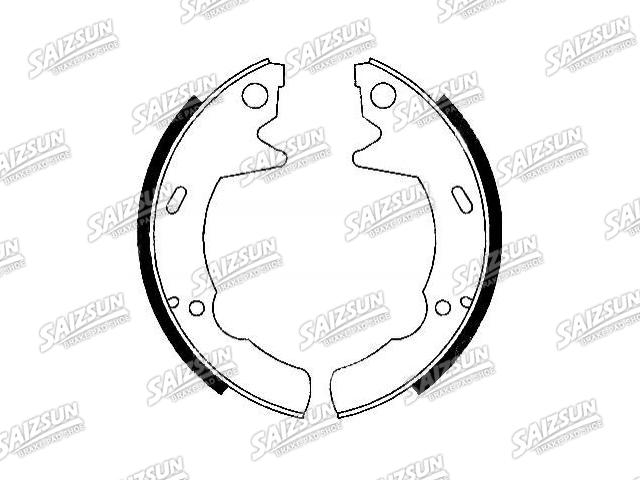 Zapata de freno Brake Shoe Set:F2DZ-2200-B
