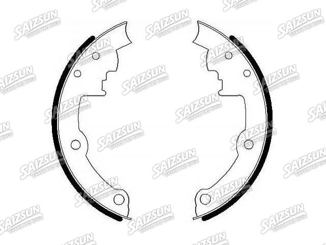 Zapata de freno Brake Shoe Set:12321413