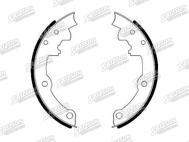 Zapata de freno Brake Shoe Set:12300218