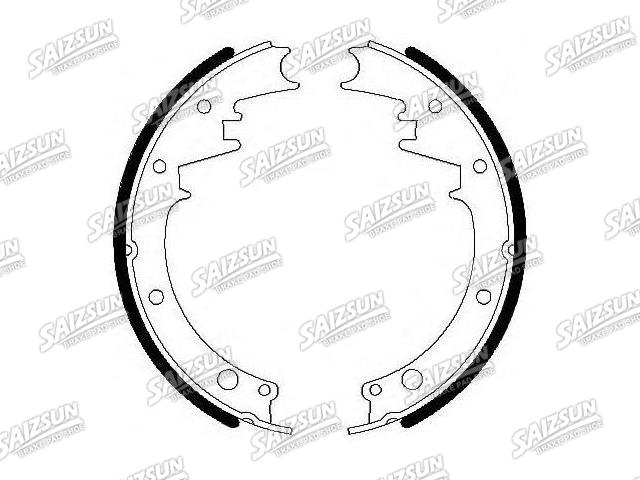 Zapata de freno Brake Shoe Set:12510021