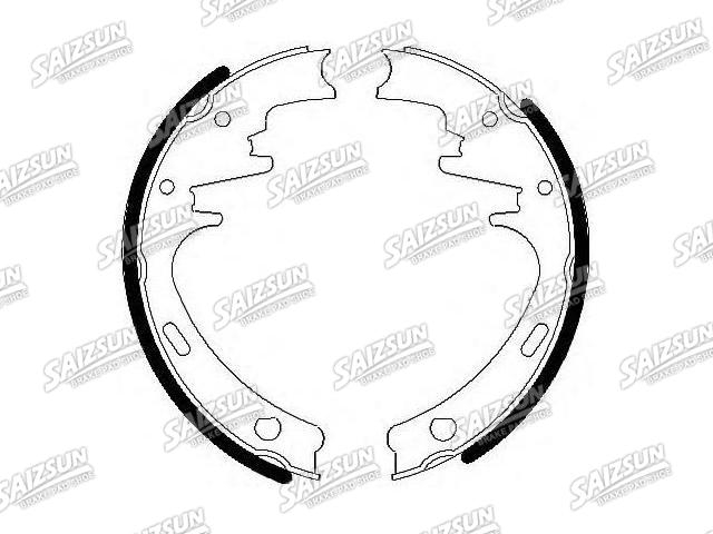 Zapata de freno Brake Shoe Set:D9AZ 2200 B