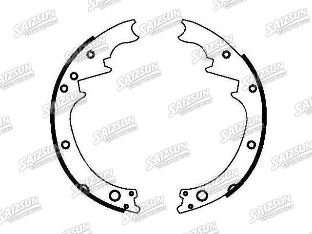 Zapata de freno Brake Shoe Set:8130362