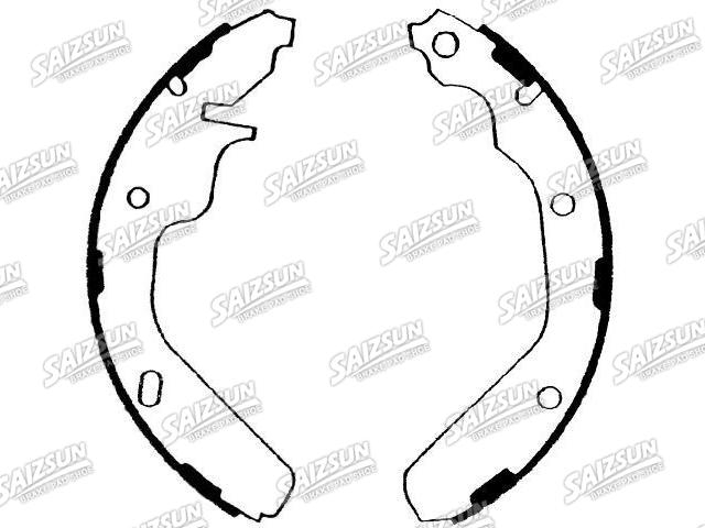 Zapata de freno Brake Shoe Set:4205999