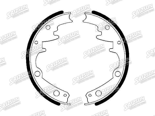 Zapata de freno Brake Shoe Set:1155270
