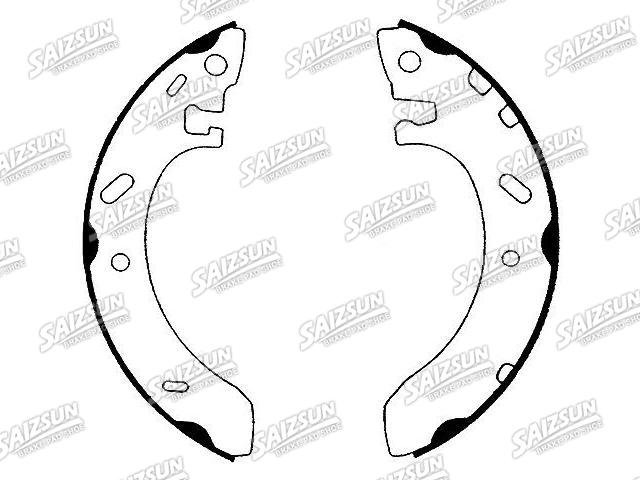 Zapata de freno Brake Shoe Set:F5RZ-2200-A