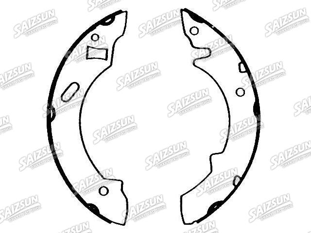 Zapata de freno Brake Shoe Set:E1FZ-2200-A