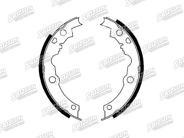 Zapata de freno Brake Shoe Set:111.05220