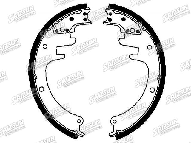 Zapata de freno Brake Shoe Set:372379