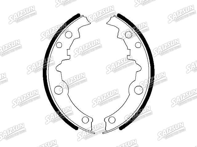Zapata de freno Brake Shoe Set:18012416