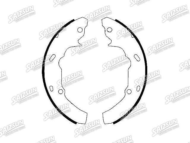 Zapata de freno Brake Shoe Set:F2DZ-2200-A