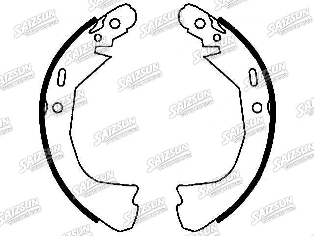 Zapata de freno Brake Shoe Set:18048651