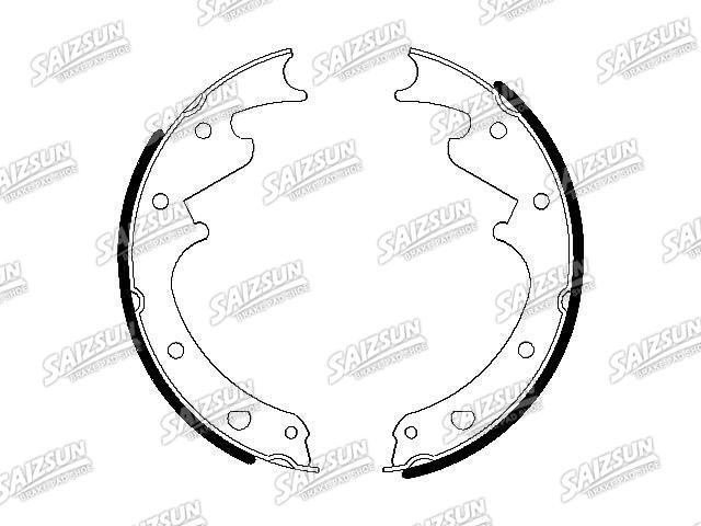Zapata de freno Brake Shoe Set:J8133817