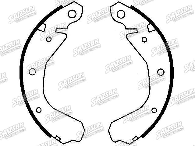 Zapata de freno Brake Shoe Set:90272782
