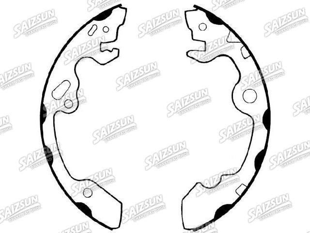 Zapata de freno Brake Shoe Set:YS4Z-2200-CA