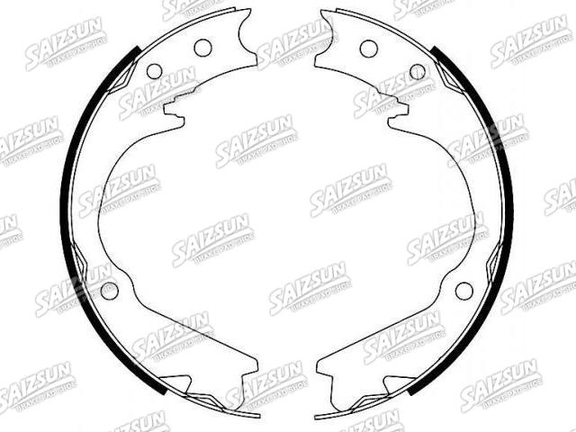 Zapata de freno Brake Shoe Set:26298-PA080