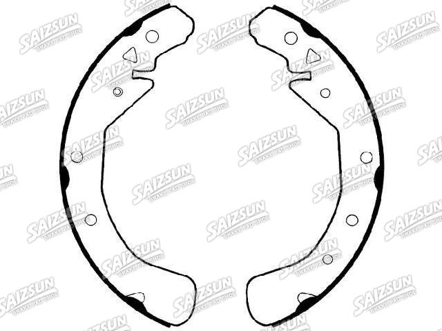Zapata de freno Brake Shoe Set:21019008