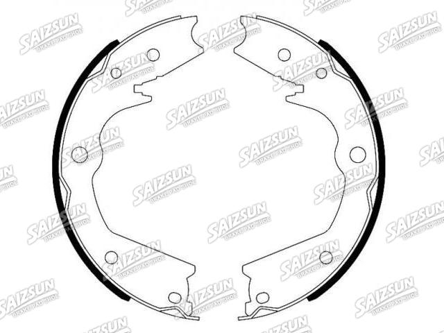 Zapata de freno Brake Shoe Set:43153-S9V-A01