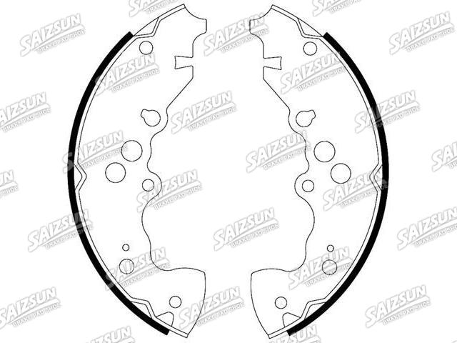 Zapata de freno Brake Shoe Set:53200-52D20