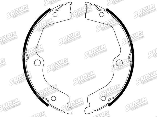 Zapata de freno Brake Shoe Set:T0Y2-44-39Z