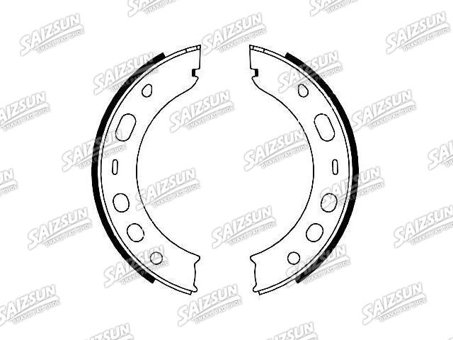 Zapata de freno Brake Shoe Set:986.352.095.01