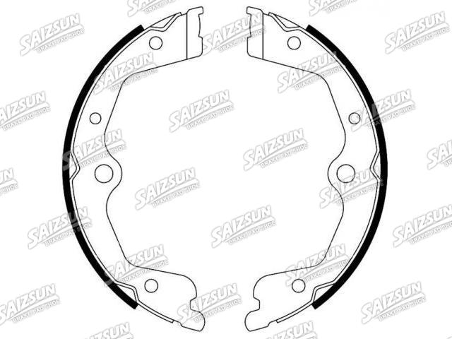 Zapata de freno Brake Shoe Set:H4Y0-44-39Z