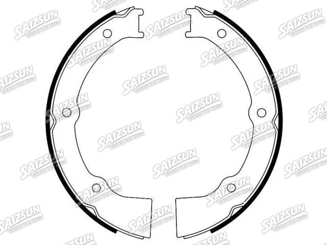 Zapata de freno Brake Shoe Set:58205-33A00