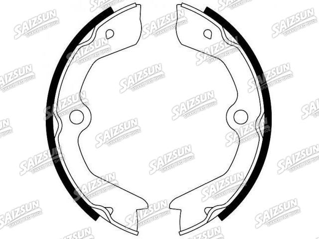 Zapata de freno Brake Shoe Set:JLM800