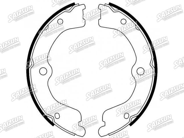 Zapata de freno Brake Shoe Set:LB40-44-39Z