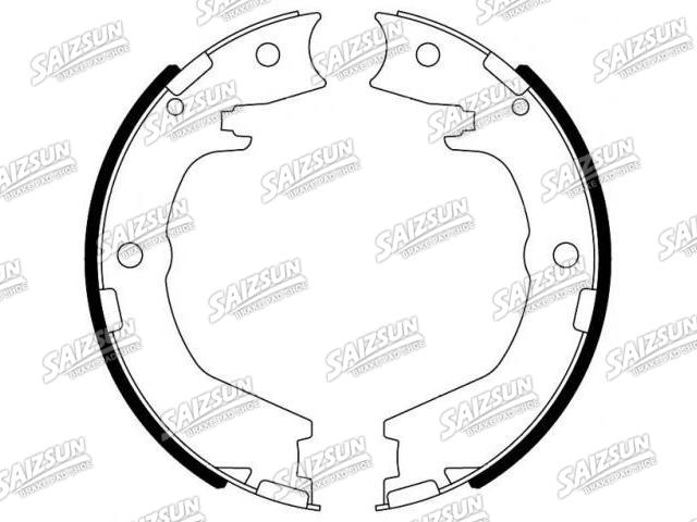 Zapata de freno Brake Shoe Set:58350-4DU00