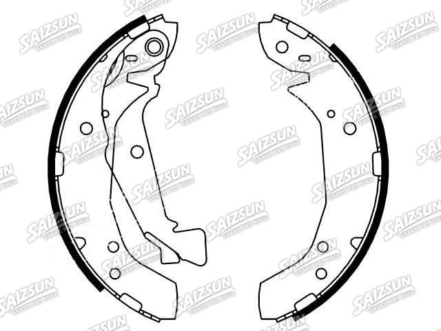 Zapata de freno Brake Shoe Set:58302-38A00