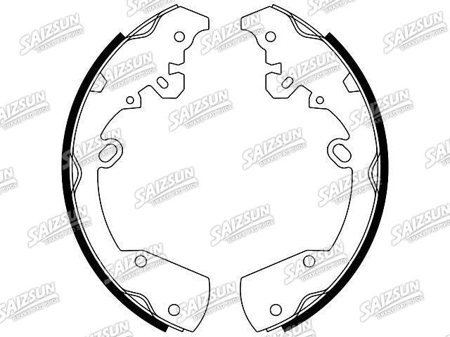 Zapata de freno Brake Shoe Set:05191790AA