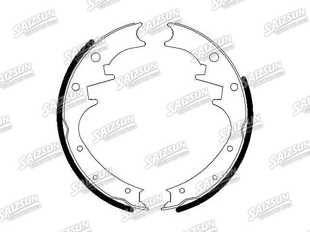 Zapata de freno Brake Shoe Set:05066147AA