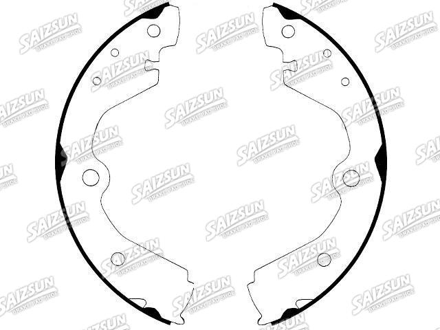 Zapata de freno Brake Shoe Set:44060-2B026