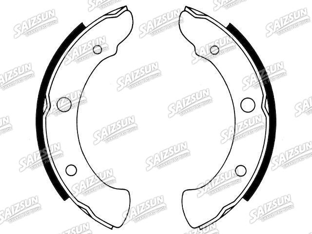 Zapata de freno Brake Shoe Set:6253-01112
