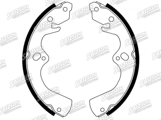 Zapata de freno Brake Shoe Set:UB39-26-38Z