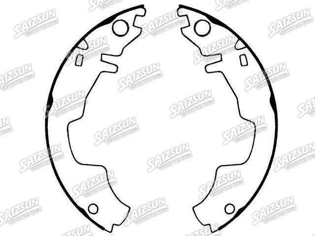 Zapata de freno Brake Shoe Set:3987385