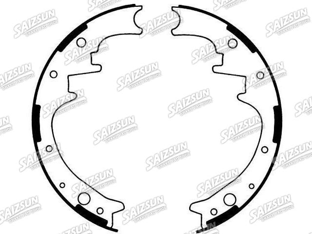 Zapata de freno Brake Shoe Set:4176764