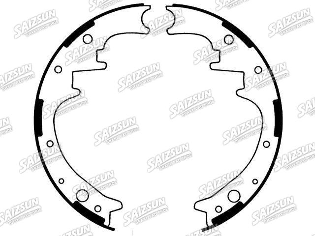 Zapata de freno Brake Shoe Set:3879237